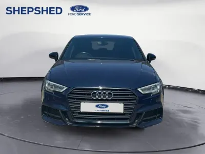 Used Audi A3 Sportback Black Edition 150 HP (110 kW) 2019 Blue Hatchback