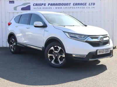 Begagnad Honda CR-V Hybrid 184 HK (135 kW) 2019 Vit SUV