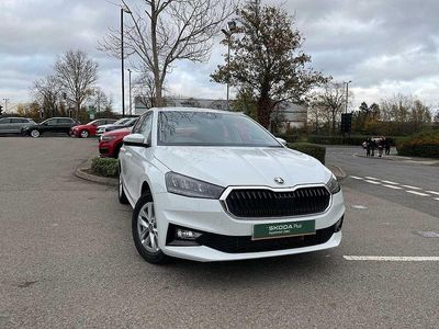 Used Skoda Fabia SE 85 HP (62 kW) 2025 Moon white metallic Hatchback