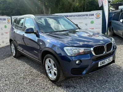 Used BMW X3 190 HP (139 kW) 2017 Blue SUV
