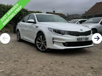 Used Kia Optima 2017 White Sedan