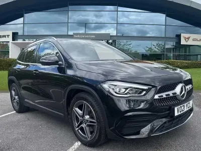 Usado Mercedes GLA200 AMG line 147 HP (108 kW) 2021 Preto SUV