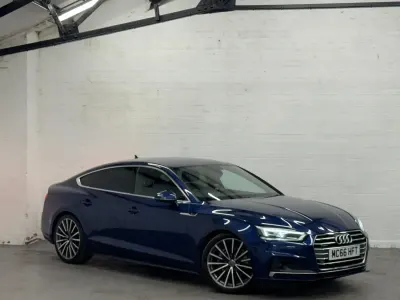 Used Audi A5 S-Line 2017 Blue Coupe