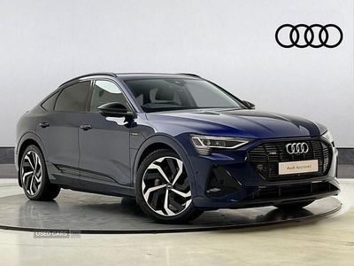 Used Audi e-tron Black Edition 300 kW (408 HP) 2023 Blue SUV