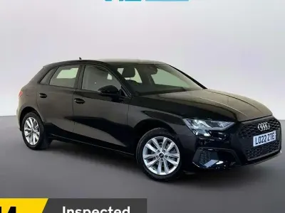 Used Audi A3 Sportback Advanced 110 HP (80 kW) 2022 Black Hatchback