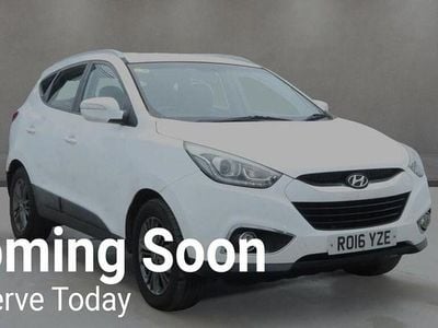White Used 2016 Hyundai ix35 SE SUV | £6,895 (Fair price)
