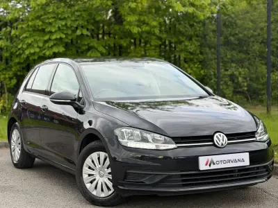 Used VW Golf VII S 125 HP (91 kW) 2018 Black Hatchback