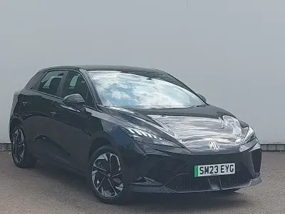 Used MG MG4 EV SE 125 kW (170 HP) 2023 Black Hatchback