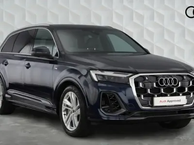 Used Audi Q7 S-Line 389 HP (286 kW) 2025 Waitomo blue SUV