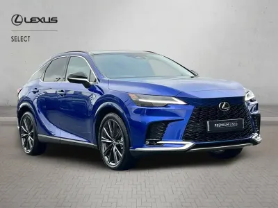 Used Lexus RX450h+ Sport Design Packet 2026 Blue Estate