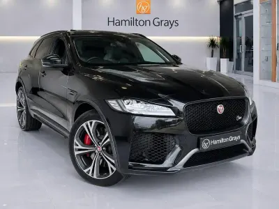 Used Jaguar F-Pace Supercharged 550 HP (404 kW) 2019 Black SUV