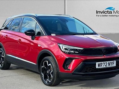 Used Vauxhall Crossland Ultimate 130 HP (95 kW) 2022 Red SUV