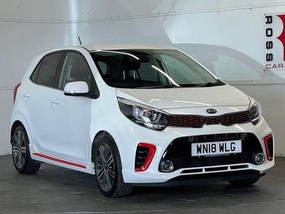 Used Kia Picanto GT-Line 66 HP (48 kW) 2018 White Hatchback