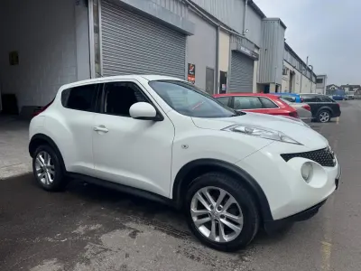 Usado Nissan Juke Acenta 110 CV (80 kW) 2013 Blanco SUV