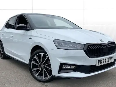 Używany Skoda Fabia Monte Carlo 116 KM (85 kW) 2024 Biały Hatchback