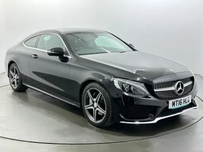 Używany Mercedes C220 AMG line 170 KM (125 kW) 2016 Czarny Coupe