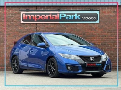 Used Honda Civic Sport 120 HP (88 kW) 2016 Blue Hatchback