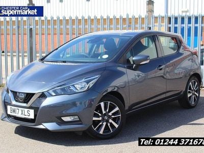 Begagnad Nissan Micra Acenta 90 HK (66 kW) 2017 Grå Halvkombi