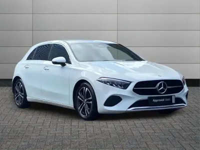 Used Mercedes A200 Executive 175 HP (128 kW) 2023 Digital white Hatchback