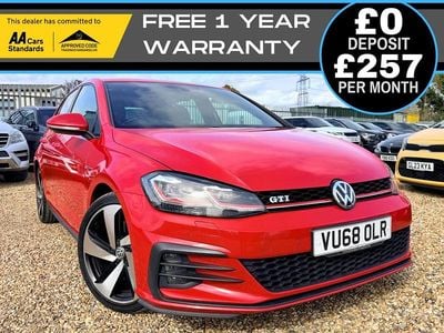Used VW Golf VII GTI 2018 Red Hatchback