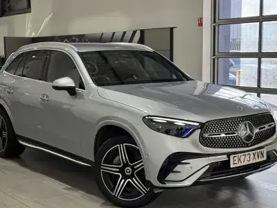 Used Mercedes E300 AMG line 333 HP (244 kW) 2023 Silver SUV