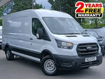 Usado Ford Transit S 130 CV (95 kW) 2021 Blanco Van