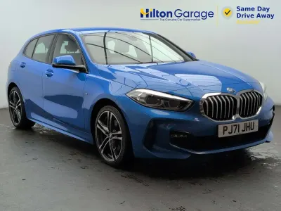 Used BMW 118 M Sport 2021 Blue Hatchback