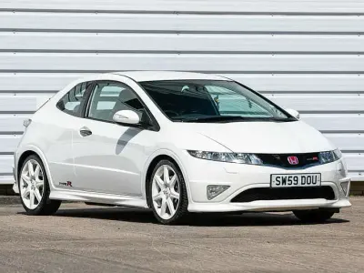 Begagnad Honda Civic Type R 198 HK (145 kW) 2009 Vit Halvkombi