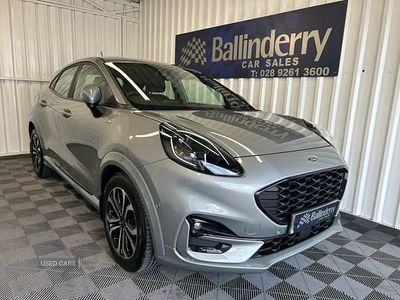 Silver Used 2022 Ford Puma ST-Line Hatchback | £14,450 (Fair price)