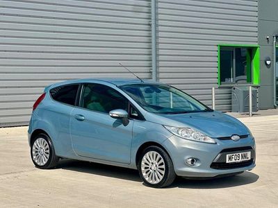 Used Ford Fiesta Titanium 2009 Blue Hatchback