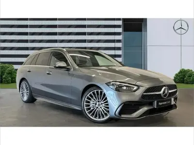 Used Mercedes C200 AMG Line Premium 200 HP (147 kW) 2022 Grey Estate