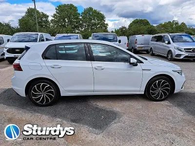 Used VW Golf VII Style 150 HP (110 kW) 2021 White Hatchback