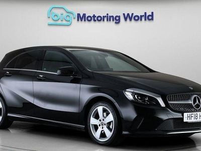 Used Mercedes A200 Sport Edition 136 HP (100 kW) 2018 Black Hatchback