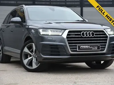 Begagnad Audi Q7 S-Line 272 HK (200 kW) 2016 Grå SUV