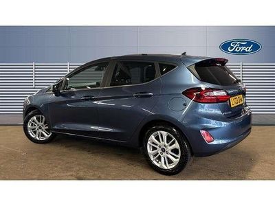 Used Ford Fiesta Titanium X 125 HP (91 kW) 2023 Blue Hatchback