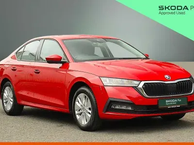 Used Skoda Octavia SE Technology 81 HP (59 kW) 2021 Velvet red metallic Hatchback