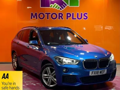 Usado BMW X1 M Sport 150 CV (110 kW) 2018 Azul SUV