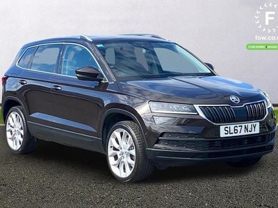 Used Skoda Karoq 150 HP (110 kW) 2018 Brown SUV