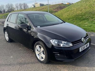 Used VW Golf VII Edition 110 HP (80 kW) 2016 Black Hatchback