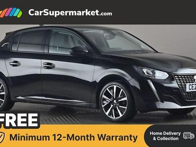 Used Peugeot 208 Allure Premium 102 HP (75 kW) 2021 Black Hatchback