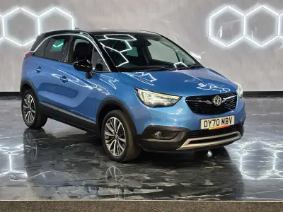 Used Vauxhall Crossland X Elite 130 HP (95 kW) 2020 Blue SUV