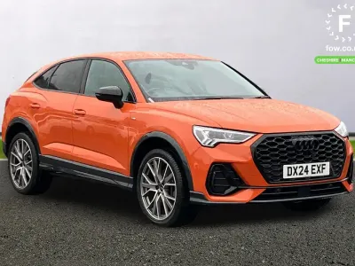 Second-hand Audi Q3 Black Edition 245 CP (180 kW) 2024 Portocaliu SUV