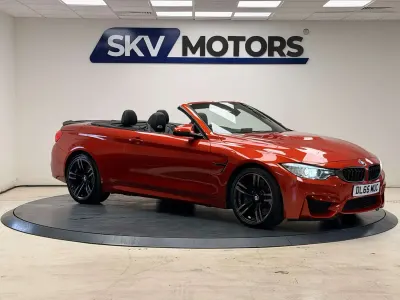 Used BMW M4 Cabriolet Comfort Edition 2016 Orange Cabriolet