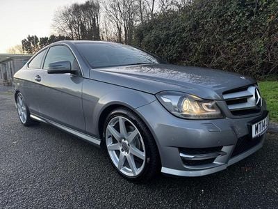 Silver Used 2014 Mercedes C250 Sport Edition Coupe | £6,450 (Good price)