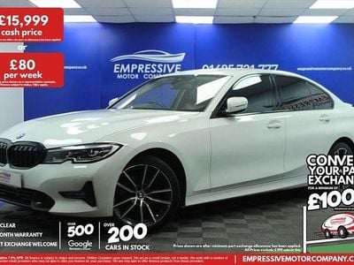 Used BMW 320 Sport Line 190 HP (139 kW) 2019 White Sedan