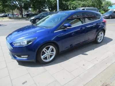 Used Ford Focus Titanium 2015 Blue Hatchback