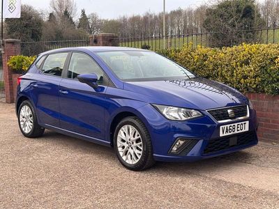 Used Seat Ibiza SE Technology 80 HP (58 kW) 2019 Blue Hatchback