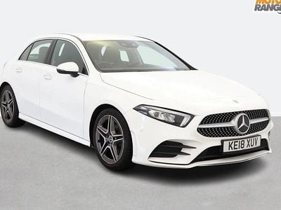 Used Mercedes A200 AMG Line Premium 2018 White Hatchback
