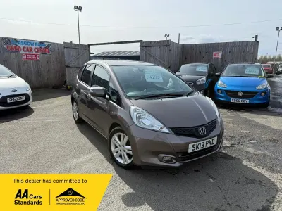 Begagnad Honda Jazz EX 2013 Brun Halvkombi