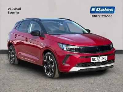 Used Vauxhall Grandland X Ultimate 128 HP (94 kW) 2022 Red SUV